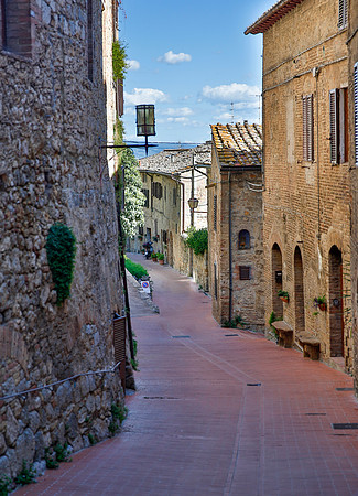 Streets of San Gimignano