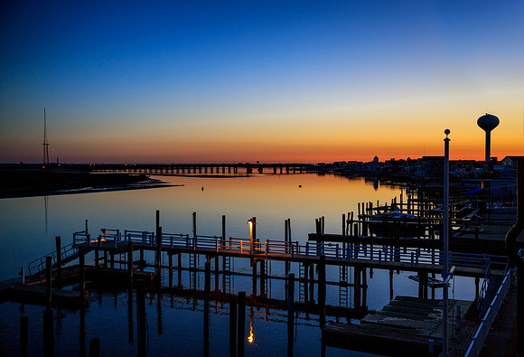Dawn comes to Corson's Inlet