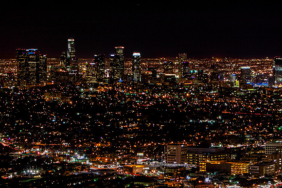 Night in Downtown LA