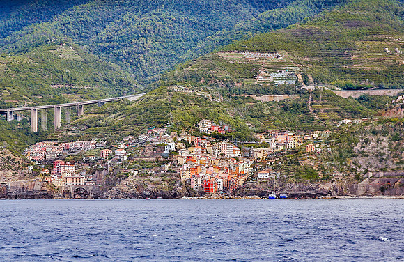 Coming into Riomaggiore