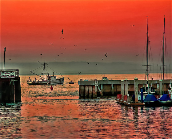 Twilight in Monterey