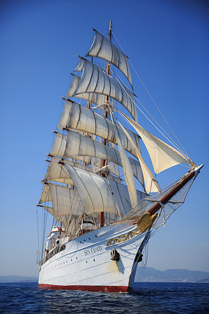 Oil Painting of the Sea Cloud