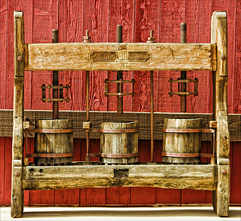 Antique Wine Press